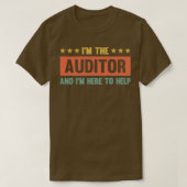 T-shirt Ix27m l'Auditeur Funny Audit Accounting (Design devant)