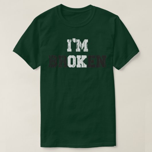 T-shirt Ix27m ok Ix27m cassé (Design devant)