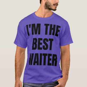 T-shirt Ix27M THE BEST WAITER T