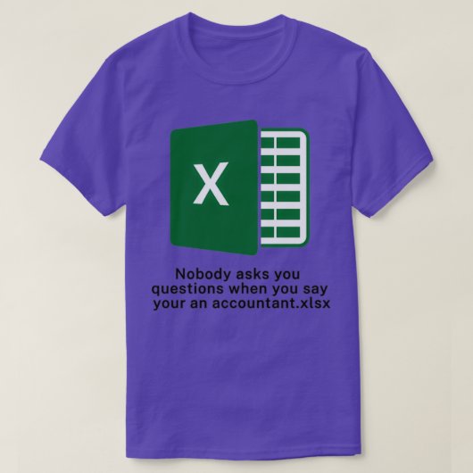 T-shirt Ix27m Un Comptable 14 (Design devant)
