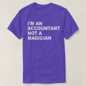 T-shirt Ix27m Un Comptable Pas Un Magicien 5 (Design devant)