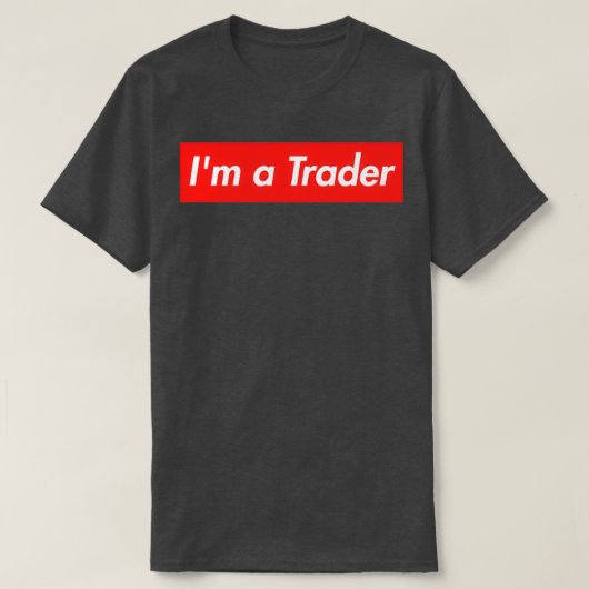T-shirt Ix27m un trader investisseur extrême (Design devant)