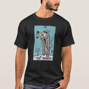 T-shirt Ix L'Hermite Opossum Sorcière Carte Tarot Possum