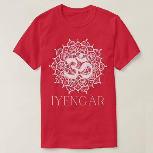 T-shirt Iyengar Yoga Spirit Design (Design devant)
