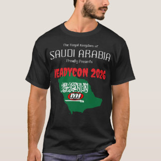 T-shirt IYH Headycon Arabie saoudite 2026