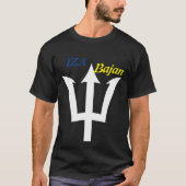 T-shirt IZA Bajan, Barbade (Devant)