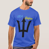 T-shirt IZA Bajan, Barbade (Devant)
