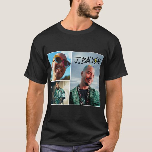 T-shirt J Balvin Rapper (Devant)