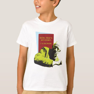 T-shirt J.D. Receveur de Salinger dans l'art de bruit de
