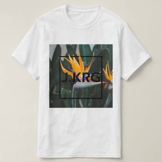 T-shirt J. KRG Strelitzia reginae (Design devant)