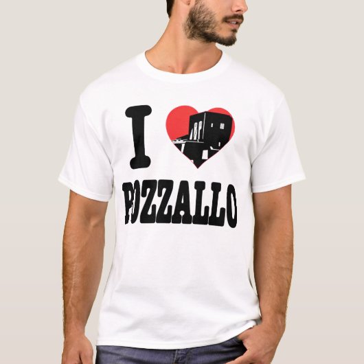 T-shirt J'❤️ Pozzallo  (Devant)