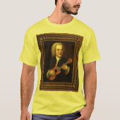 T-shirt J.S. Bach sur Uke (Devant)