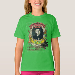 T-shirt J.S. Parodie animale de Bach de compositeur de