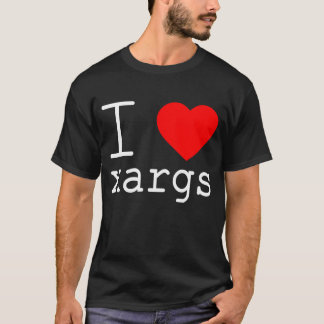 T-shirt J'❤️ xargs