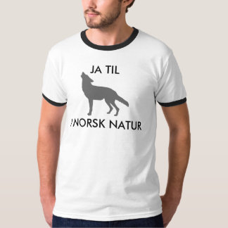 T-SHIRT JA JUSQU'À ULV I NORSK NATUR - MENN