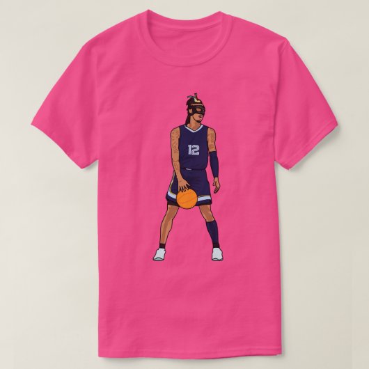 T-shirt ja masque visage (Design devant)