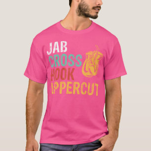 T-shirt Jab Cross Hook Uppercut Boxer Workout Kickboxing