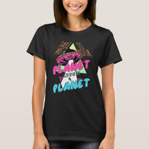 T-shirt J'Abandonne Sur Cette Planète, Alien Spatial
