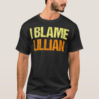 T-shirt J'Accuse Lillian Funny Friends Humour Buddy Le Sai
