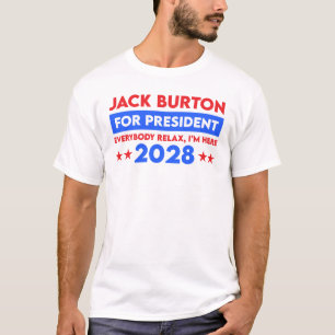 T-shirt Jack Burton Pour Président 2028