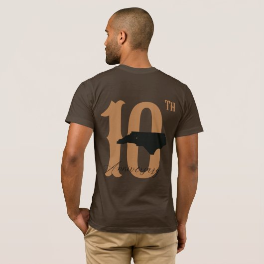 T-shirt Jack Daniels avec NC (Dos entier)