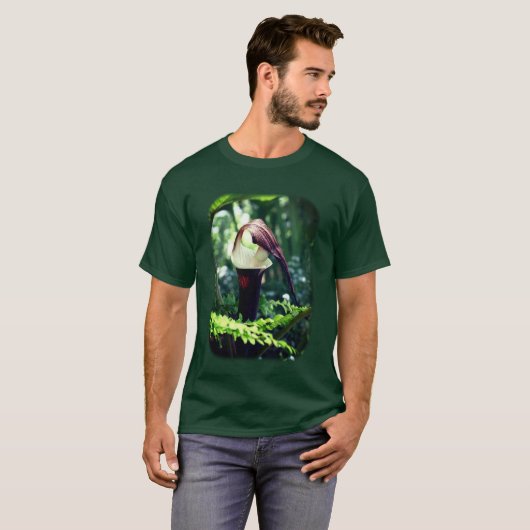 T-shirt Jack Dans La Nature Fleur De Pulpit (Devant entier)