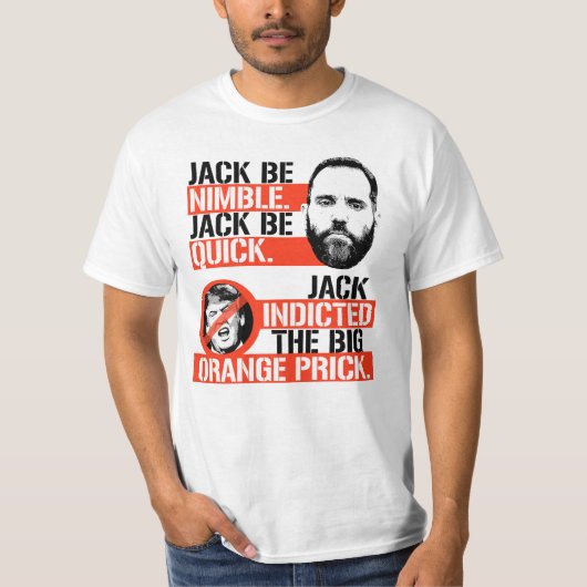T-shirt Jack être agile et rapide (Devant)