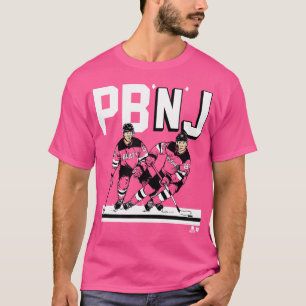 T-shirt Jack Hughes Jesper Bratt Pb J Hockey New Jersey