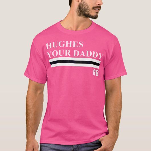 T-shirt Jack Hughes Ton Papa (Devant)