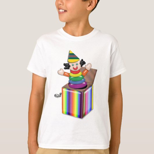 T-shirt Jack in the Box sautant (Devant)