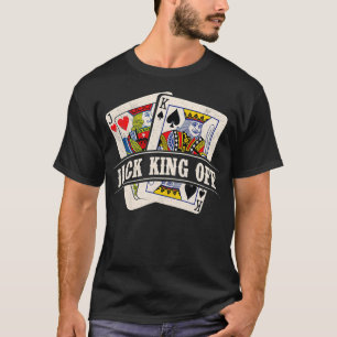 T-shirt Jack King Off Poker Card Joueur Casino Gambler Ga