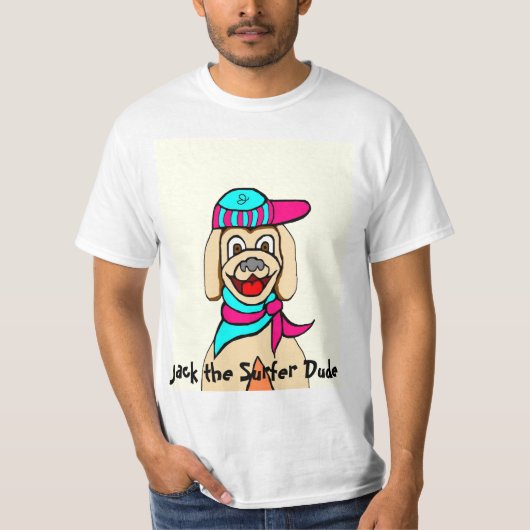 T-shirt Jack le type de surfer (Devant)
