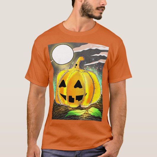 T-shirt Jack-o'-lantern (Devant)