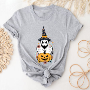 T-shirt Jack-o'-lantern Citrouille Monster Halloween