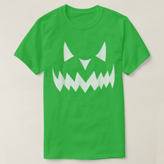 T-shirt Jack-o'-lantern Devil citrouille Halloween T (Design devant)