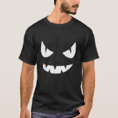 T-shirt Jack O Lantern Pumpkin Face Funny Halloween Costum (Devant)
