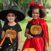 T-Shirt Jack O'Lantern Caligari Face Halloween Filles