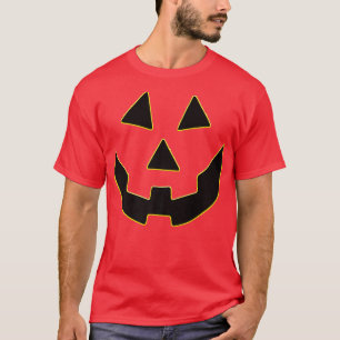 T-shirt Jack O'Lantern Face Giant Citrouille d'Halloween