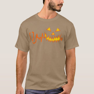 T-shirt Jack O'Lantern Face Halloween Citrouille Stethosco
