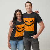 T-shirt Jack O'Lantern Face Halloween Tee (Unisexe)