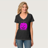 T-shirt Jack o'lantern Halloween Thunder_Cove rose (Devant entier)
