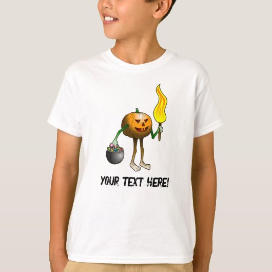 T-shirt Jack O'lantern's Trick or Treat (Devant)