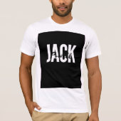 T-shirt Jack Powell customisé (Devant)