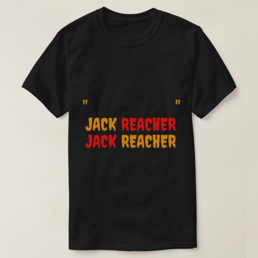 T-shirt Jack Reacher     (3) (Design devant)