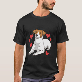 T-shirt Jack Russel La Vie Est Meilleure Avec Un Jack Russ