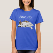 T-shirt Jack Russell endormi (Devant)
