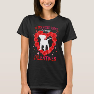 T-shirt Jack Russell Terrier Animal Hearts Jour Mastiff Es