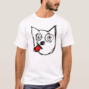 T-shirt Jack Russell Terrier Chien Langue Rouge