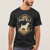 T-shirt Jack Russell Terrier Chien Retro 22 (Devant)