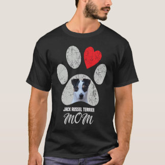T-shirt Jack Russell Terrier Dog Mom Mother's Day